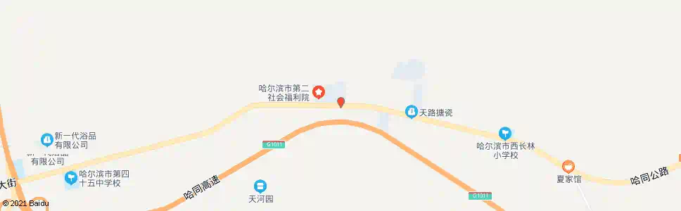 哈尔滨钢丝绳厂_公交站地图_哈尔滨公交_妙搜公交查询2025