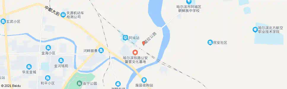 哈尔滨立交桥_公交站地图_哈尔滨公交_妙搜公交查询2025