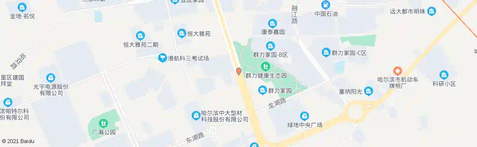 哈尔滨阳明滩大道_公交站地图_哈尔滨公交_妙搜公交查询2025