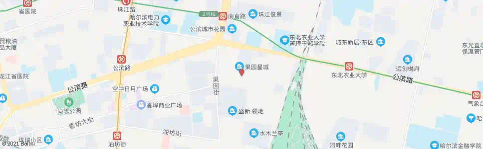 哈尔滨香德街_公交站地图_哈尔滨公交_妙搜公交查询2025