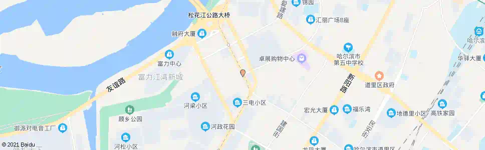 哈尔滨建国街(哈药路)_公交站地图_哈尔滨公交_妙搜公交查询2025