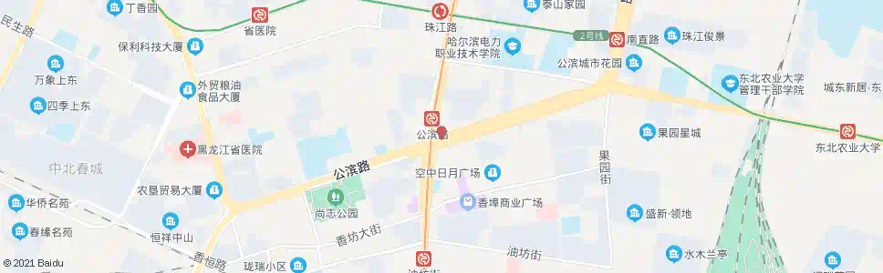 哈尔滨新华书店_公交站地图_哈尔滨公交_妙搜公交查询2025
