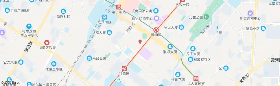 哈尔滨北方剧场_公交站地图_哈尔滨公交_妙搜公交查询2025