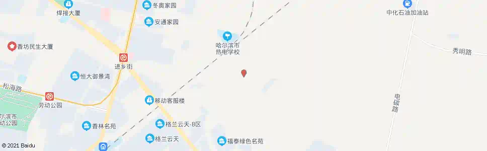 哈尔滨红星菜市场_公交站地图_哈尔滨公交_妙搜公交查询2025