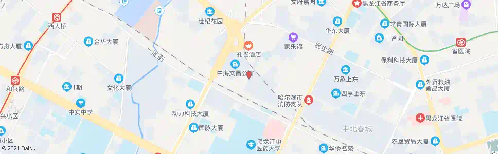 哈尔滨文景街_公交站地图_哈尔滨公交_妙搜公交查询2025