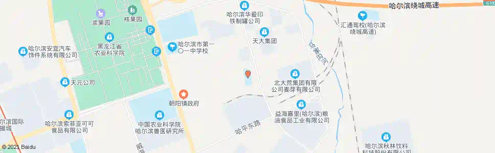 哈尔滨朝阳小学_公交站地图_哈尔滨公交_妙搜公交查询2025
