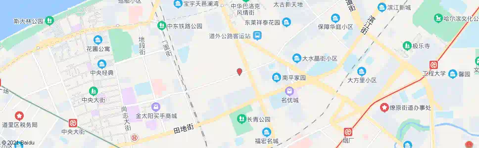 哈尔滨南马路_公交站地图_哈尔滨公交_妙搜公交查询2025