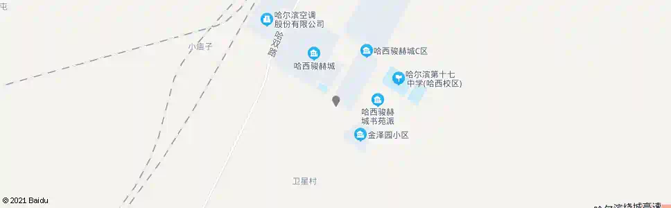 哈尔滨敬老院道口_公交站地图_哈尔滨公交_妙搜公交查询2025