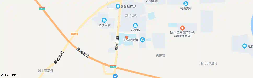 哈尔滨阿城一中_公交站地图_哈尔滨公交_妙搜公交查询2025