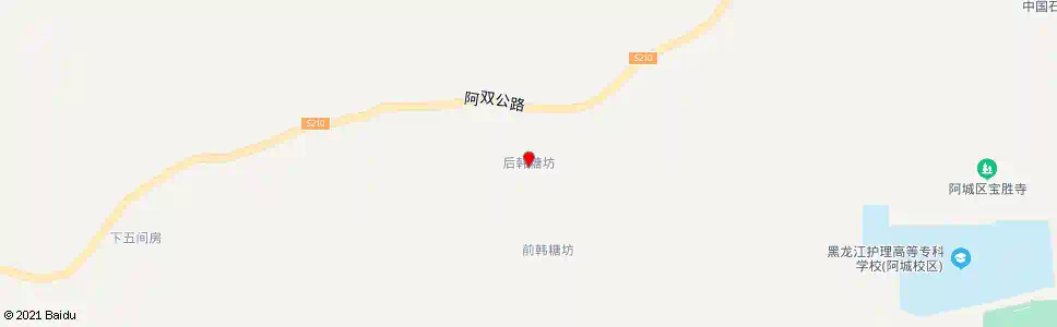 哈尔滨后韩糖子_公交站地图_哈尔滨公交_妙搜公交查询2025