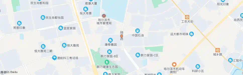 哈尔滨群力家园公交首末站_公交站地图_哈尔滨公交_妙搜公交查询2025