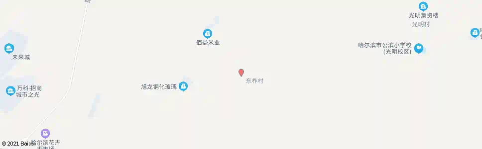 哈尔滨东柞村_公交站地图_哈尔滨公交_妙搜公交查询2025