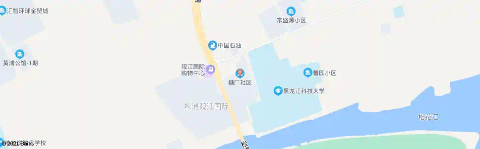 哈尔滨糖厂社区_公交站地图_哈尔滨公交_妙搜公交查询2025
