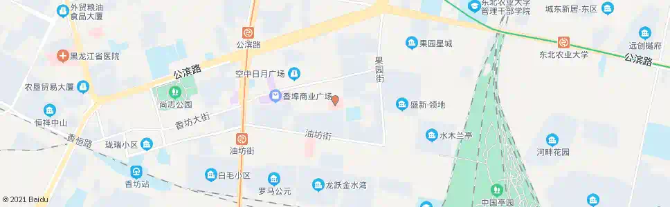 哈尔滨香坊区人民医院_公交站地图_哈尔滨公交_妙搜公交查询2025