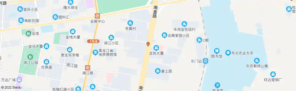 哈尔滨康复中心_公交站地图_哈尔滨公交_妙搜公交查询2025