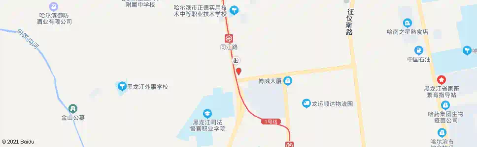 哈尔滨龙园_公交站地图_哈尔滨公交_妙搜公交查询2025