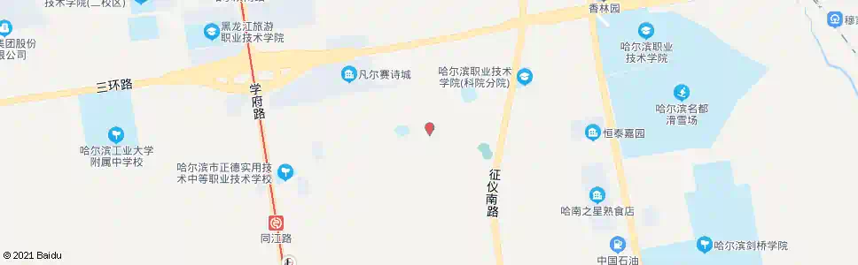 哈尔滨前进村(征仪路)_公交站地图_哈尔滨公交_妙搜公交查询2025