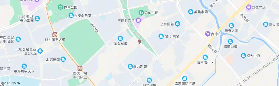 哈尔滨景江西路(群力第七大道路口)_公交站地图_哈尔滨公交_妙搜公交查询2025