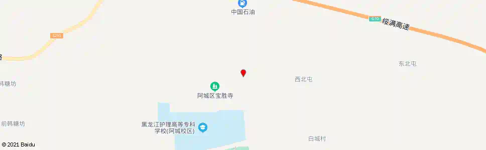 哈尔滨白城二队_公交站地图_哈尔滨公交_妙搜公交查询2025