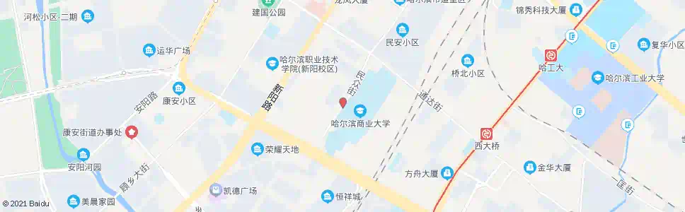 哈尔滨民众街_公交站地图_哈尔滨公交_妙搜公交查询2025