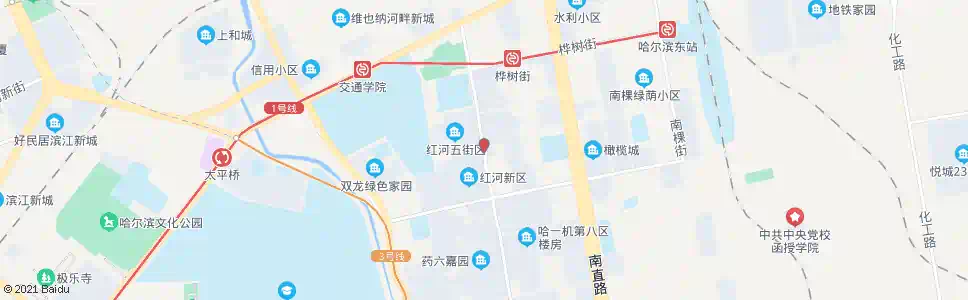 哈尔滨宏南街_公交站地图_哈尔滨公交_妙搜公交查询2025