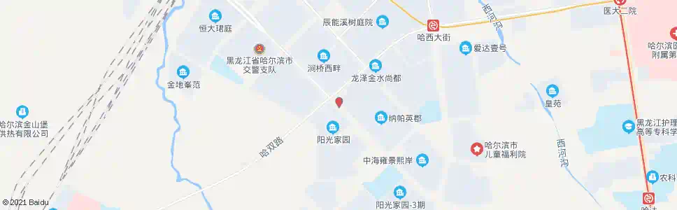 哈尔滨发展大道(复旦街路口)_公交站地图_哈尔滨公交_妙搜公交查询2025