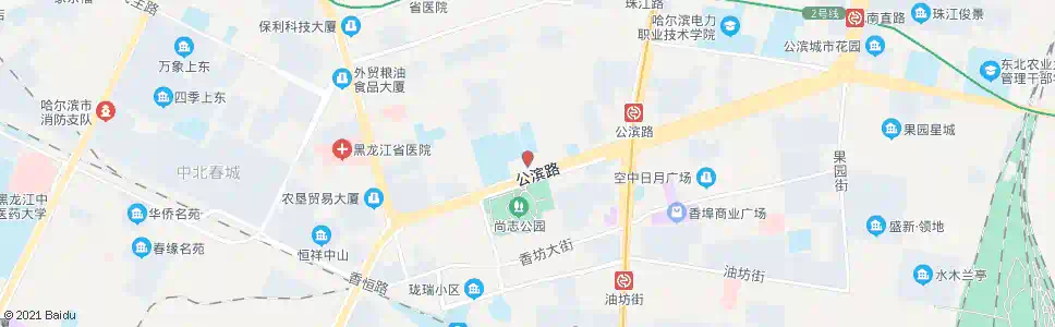 哈尔滨横道街_公交站地图_哈尔滨公交_妙搜公交查询2025