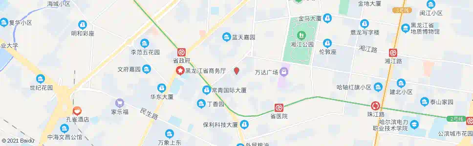 哈尔滨赣水路_公交站地图_哈尔滨公交_妙搜公交查询2025