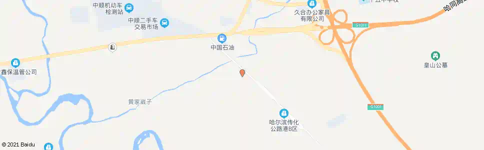 哈尔滨百菜小学_公交站地图_哈尔滨公交_妙搜公交查询2025