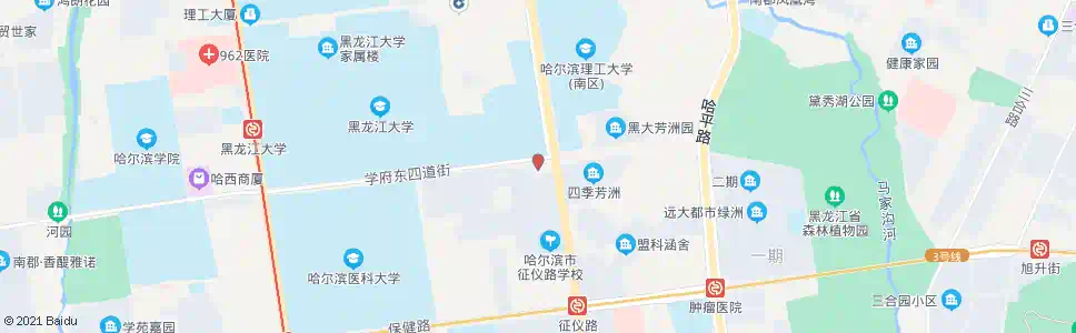 哈尔滨征仪路_公交站地图_哈尔滨公交_妙搜公交查询2025