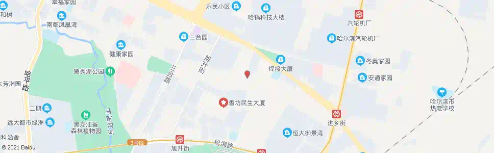 哈尔滨莲草街_公交站地图_哈尔滨公交_妙搜公交查询2025