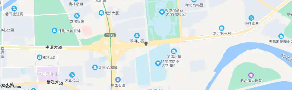 哈尔滨银河小区_公交站地图_哈尔滨公交_妙搜公交查询2025