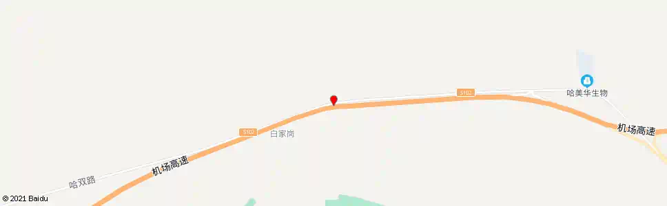 哈尔滨白家岗_公交站地图_哈尔滨公交_妙搜公交查询2025