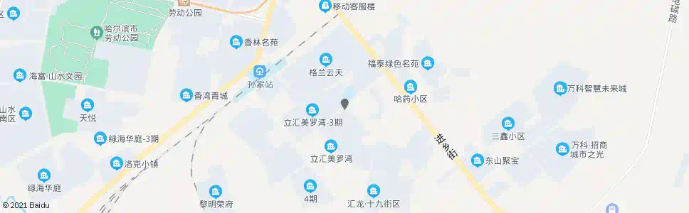 哈尔滨华北路_公交站地图_哈尔滨公交_妙搜公交查询2025