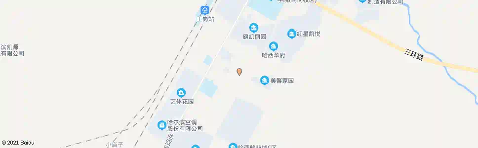 哈尔滨新农路_公交站地图_哈尔滨公交_妙搜公交查询2025