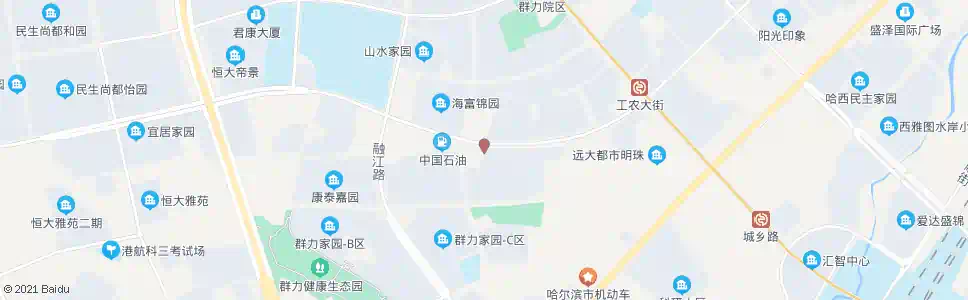 哈尔滨宏达驾校_公交站地图_哈尔滨公交_妙搜公交查询2025