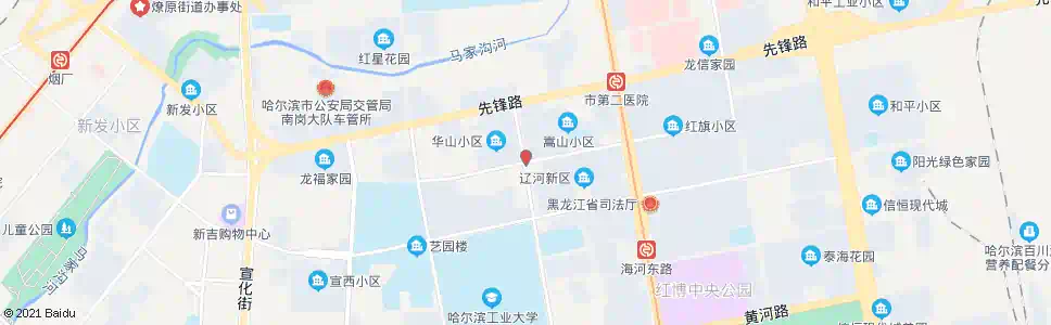 哈尔滨嵩山路_公交站地图_哈尔滨公交_妙搜公交查询2025