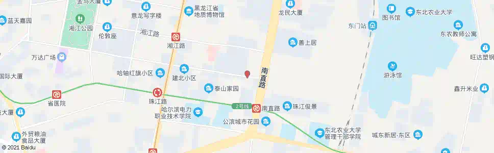 哈尔滨建成街_公交站地图_哈尔滨公交_妙搜公交查询2025