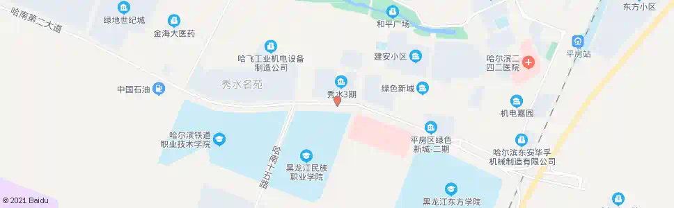 哈尔滨民族学院_公交站地图_哈尔滨公交_妙搜公交查询2025