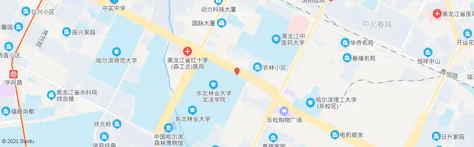 哈尔滨林业大学_公交站地图_哈尔滨公交_妙搜公交查询2025