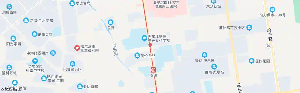 哈尔滨市客车厂_公交站地图_哈尔滨公交_妙搜公交查询2025