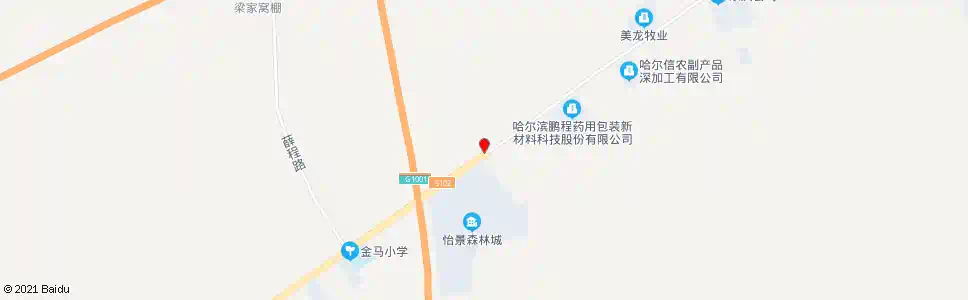 哈尔滨康家_公交站地图_哈尔滨公交_妙搜公交查询2025