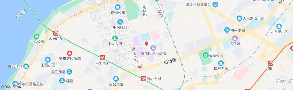 哈尔滨兆麟街(联升广场)_公交站地图_哈尔滨公交_妙搜公交查询2025