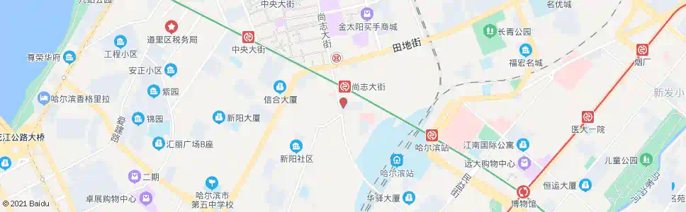 哈尔滨儿童电影院_公交站地图_哈尔滨公交_妙搜公交查询2025