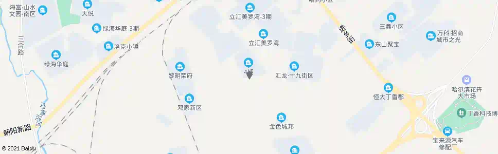 哈尔滨立汇四期_公交站地图_哈尔滨公交_妙搜公交查询2025