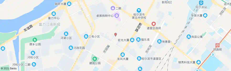 哈尔滨建国街_公交站地图_哈尔滨公交_妙搜公交查询2025
