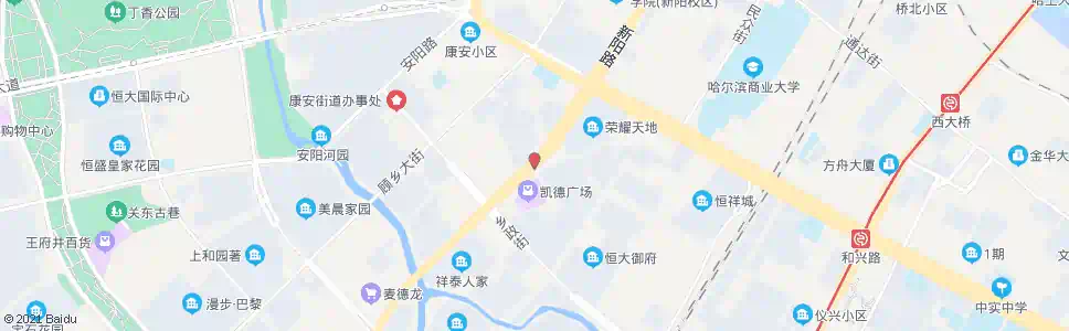 哈尔滨现代骨伤科医院_公交站地图_哈尔滨公交_妙搜公交查询2025