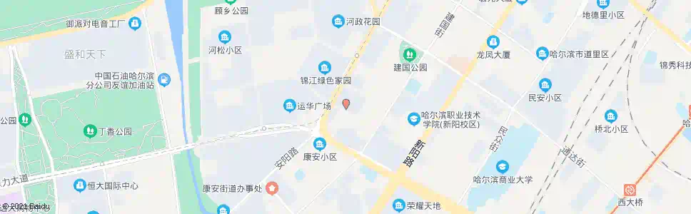 哈尔滨丁香花园_公交站地图_哈尔滨公交_妙搜公交查询2025