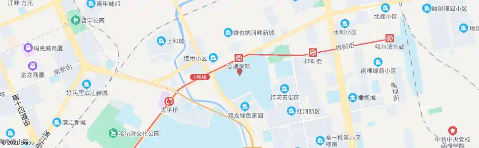 哈尔滨机电工程学校_公交站地图_哈尔滨公交_妙搜公交查询2025
