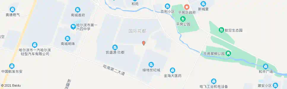 哈尔滨哈南九路_公交站地图_哈尔滨公交_妙搜公交查询2025